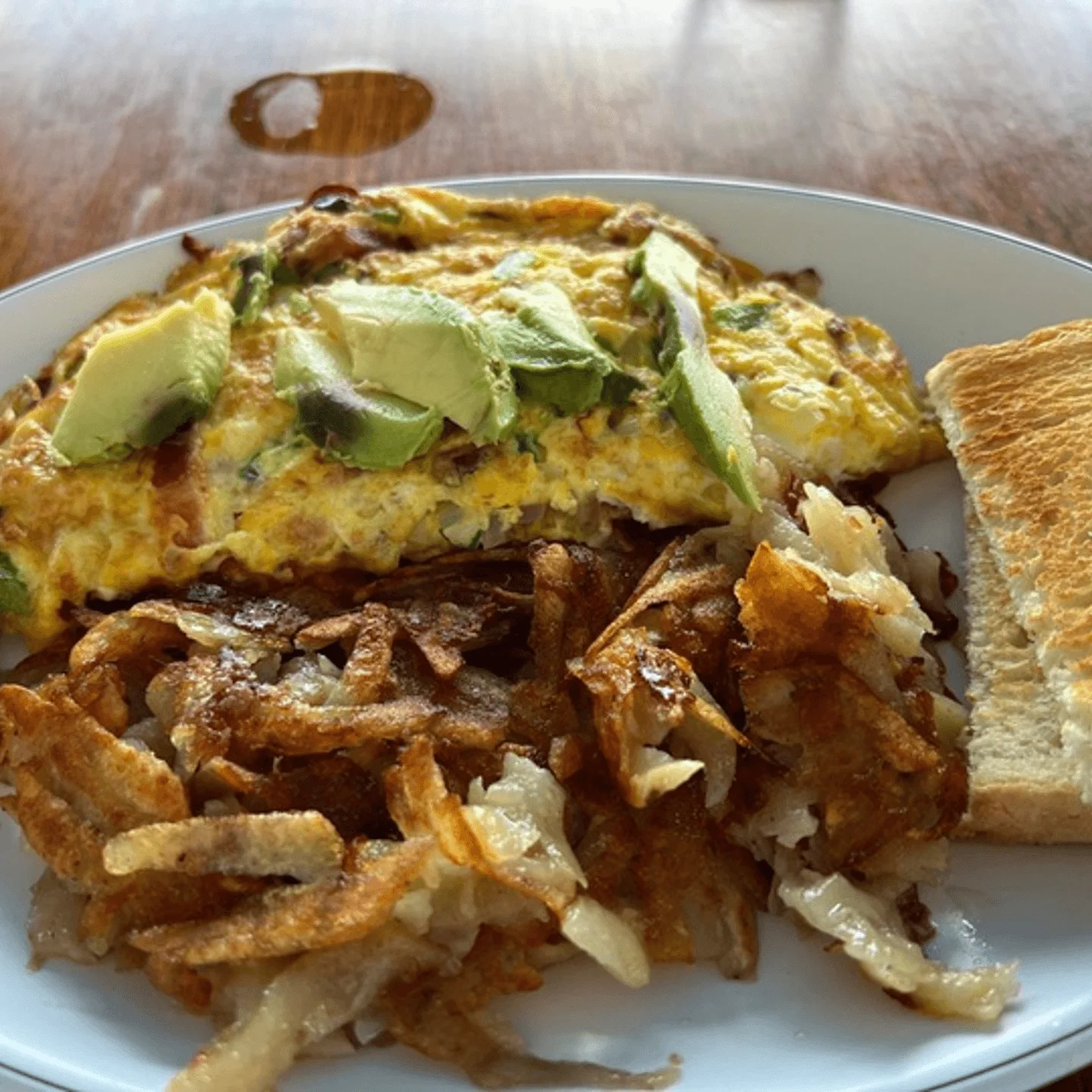 Savor the Classic Western Omelette!