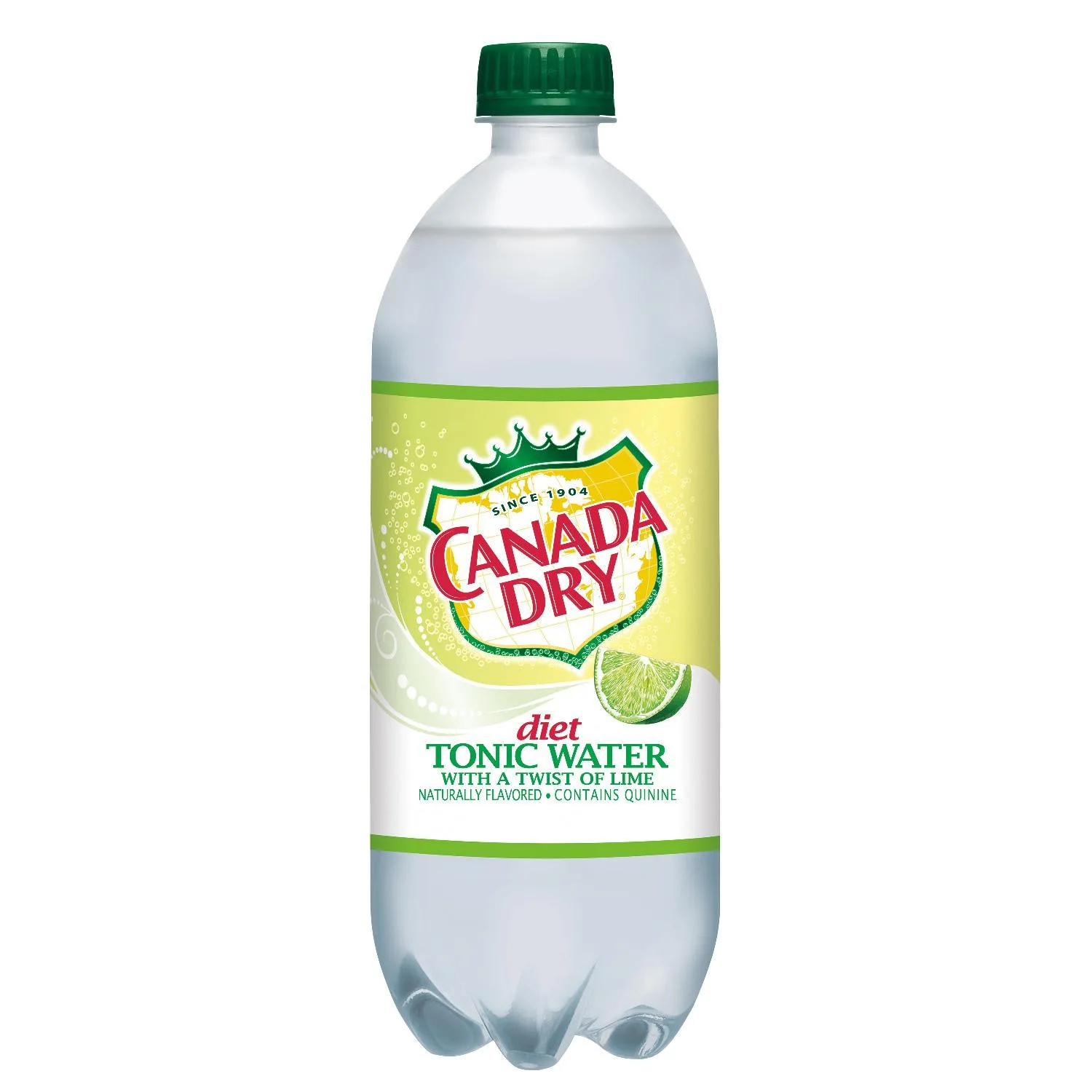Diet Canada Dry Tonic Water with a Twist of Lime, 1 L