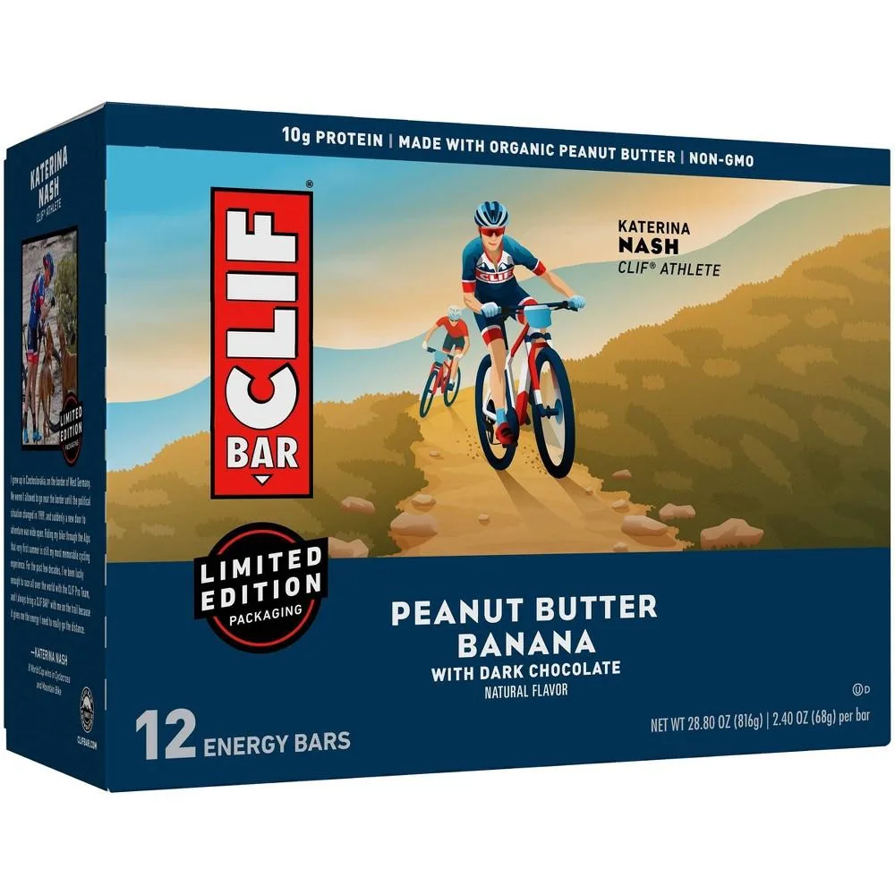 Clif Bar Peanut Butter Banana with Dark Chocolate, 2.40 Oz - 2.4 Oz