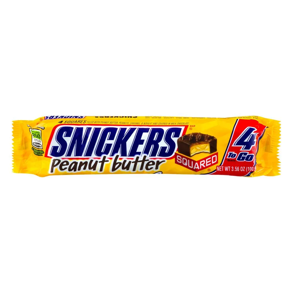 Snickers Peanut Butter Chocolate Candy Bar, 3.56 Oz