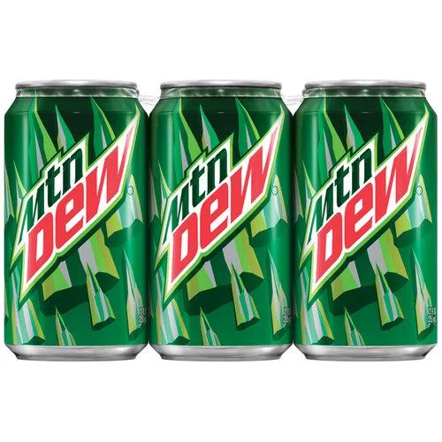 Mountain Dew Original Soda, 12 Fl. Oz., 6 Count