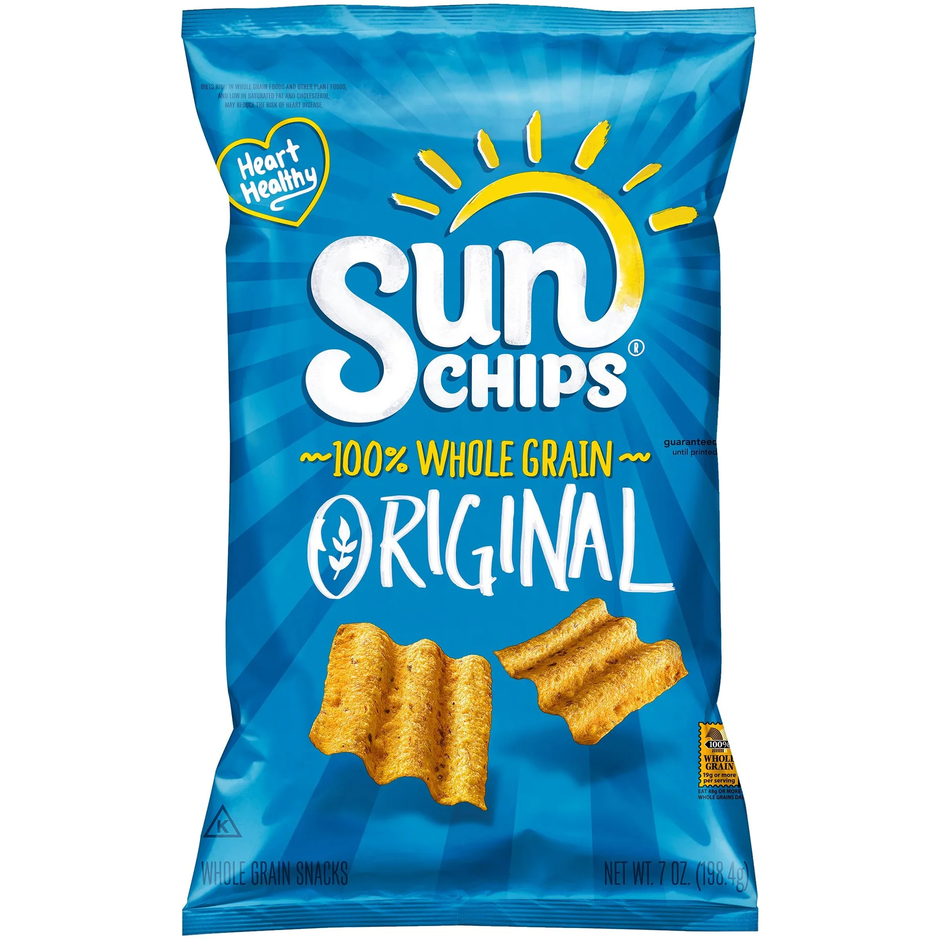 SunChips Whole Grain Snacks  Original  7 Oz