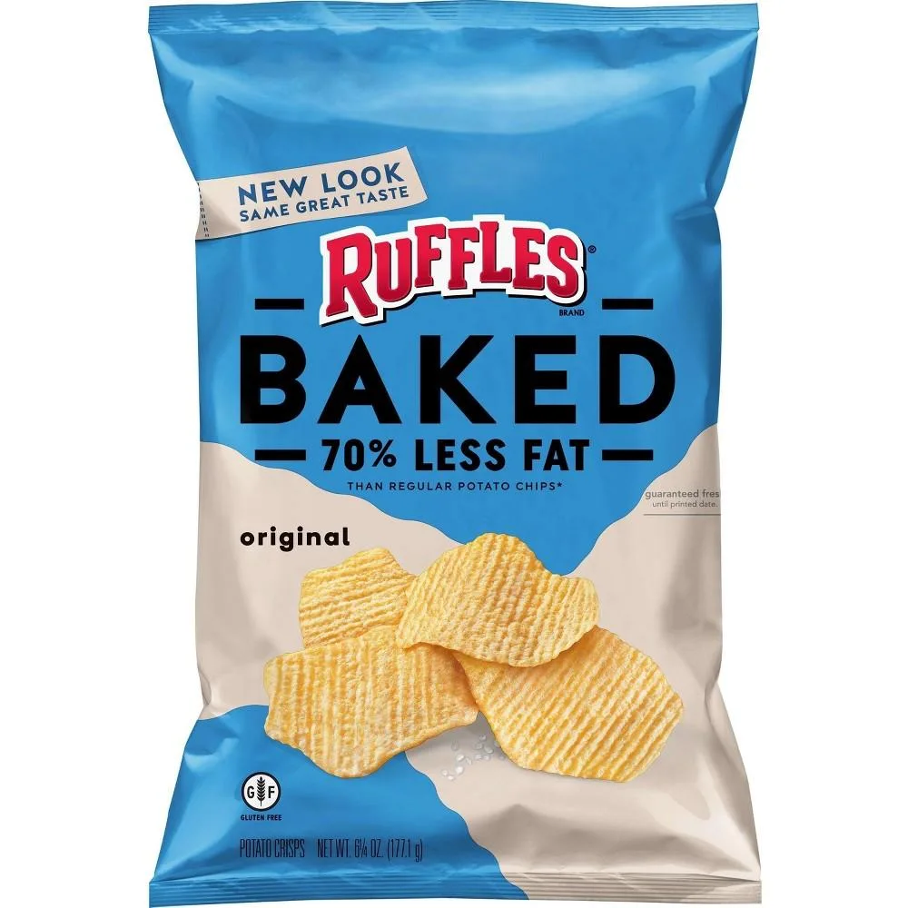 Ruffles 6.25 Oz Baked Regular Chips