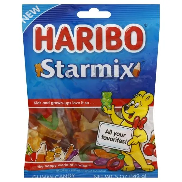Haribo Starmix Gummi Candies  5 Oz.