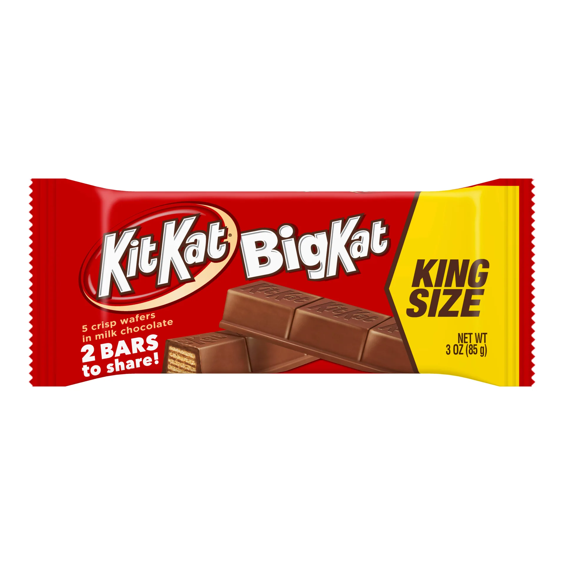 Kit Kat® Big Kat® Milk Chocolate Wafer King Size Candy  Bar 3 Oz