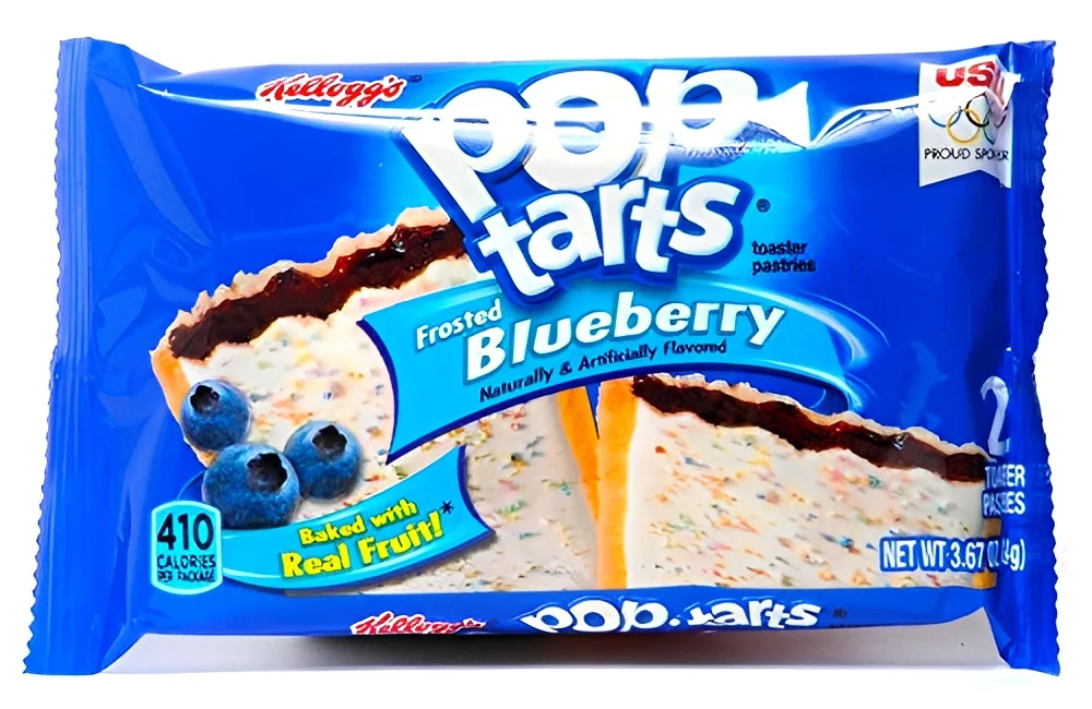 Pop-Tarts Blueberry Toaster Pastries 3.67 Oz Pouch