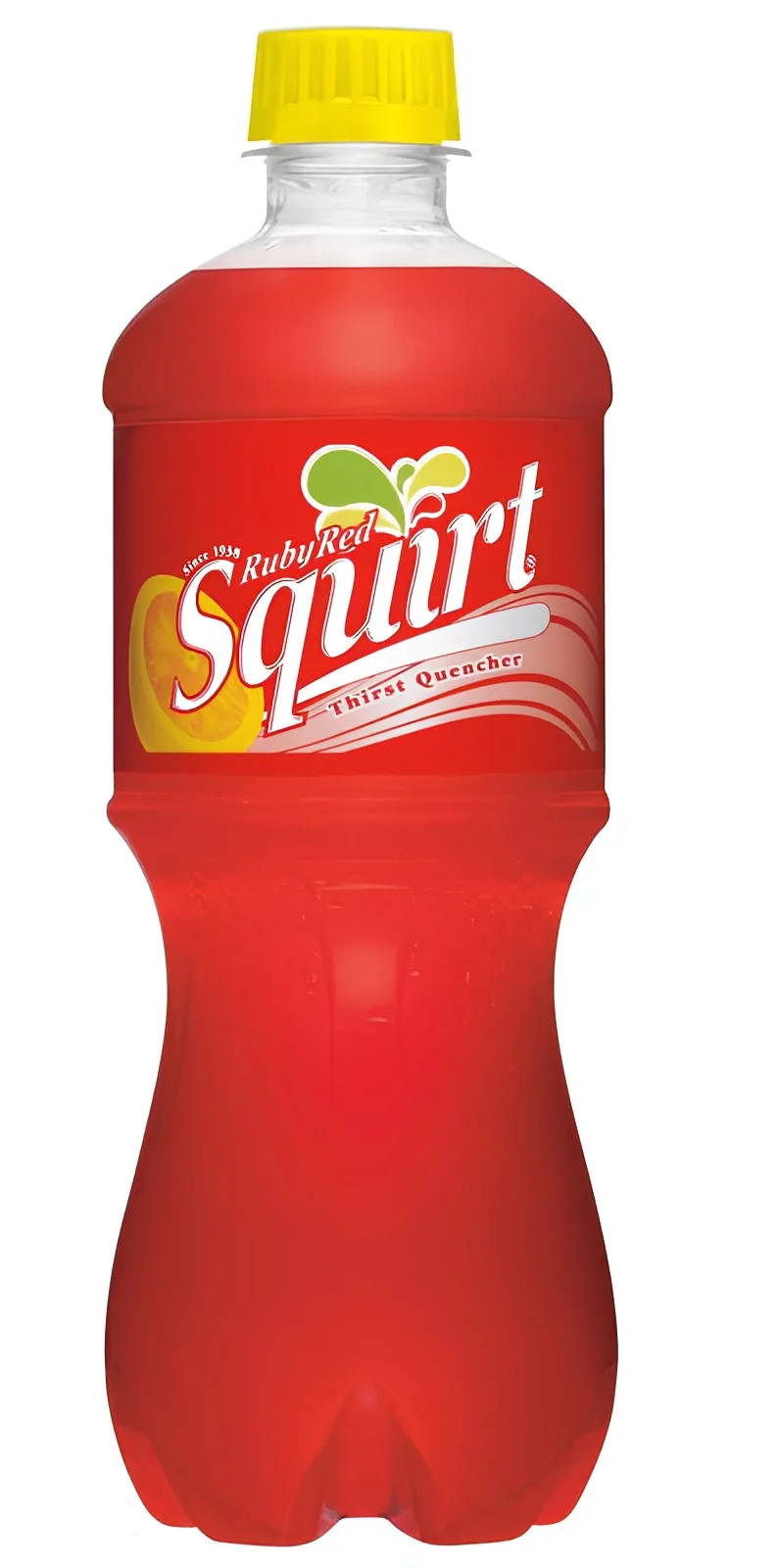 Squirt Soda, Ruby Red - 20 Oz