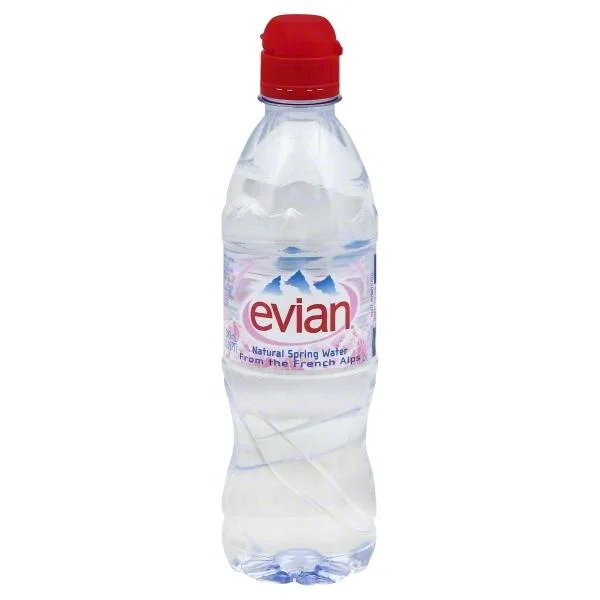 Evian Natural Spring Water  500 ML