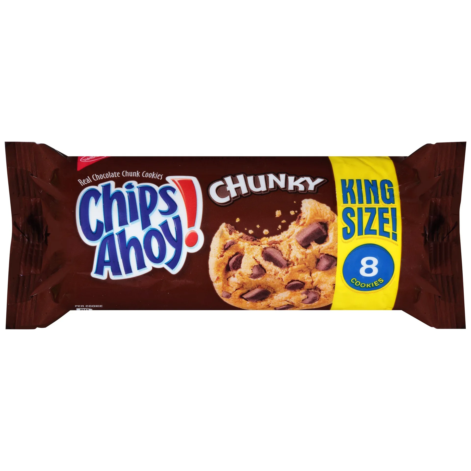 Chips Ahoy! Chips Ahoy Chunky Real Chocolate Chunk Cookies, 4.15 Oz