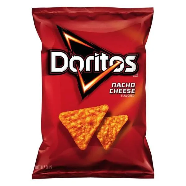 Doritos Nacho Cheese Flavored Tortilla Chips  9.25 Oz Bag
