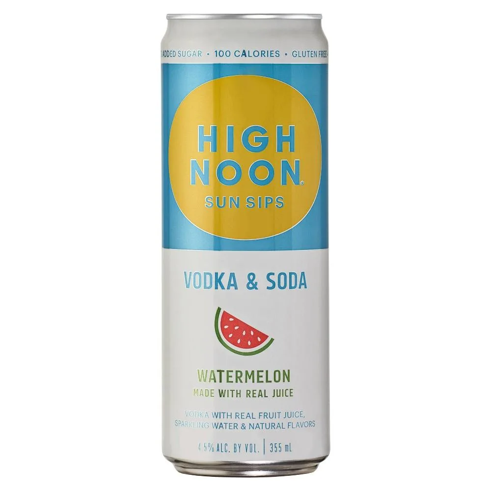 High Noon Watermelon Vodka & Soda 335ml