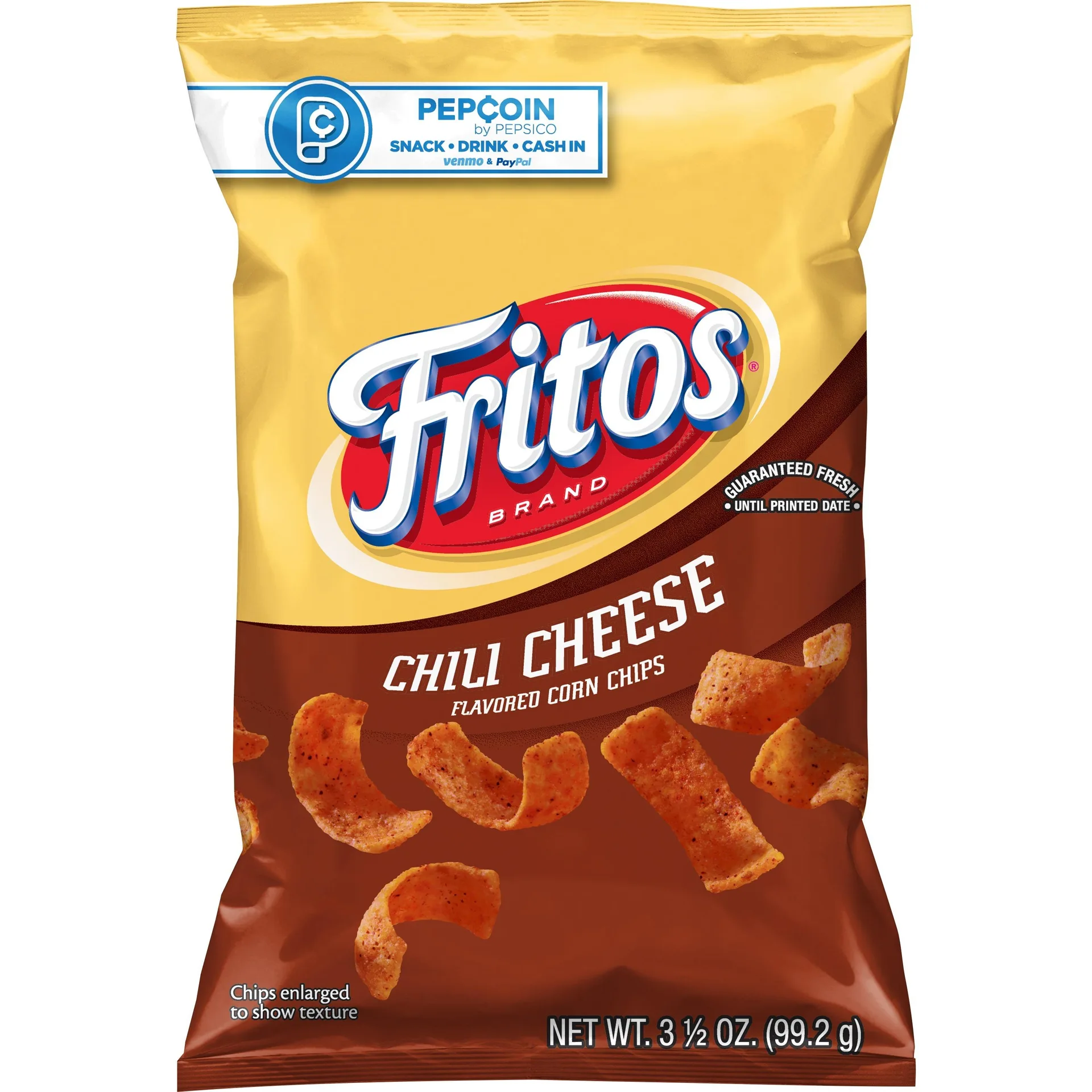 Fritos Corn Chips Chili Cheese - 3.5 Oz