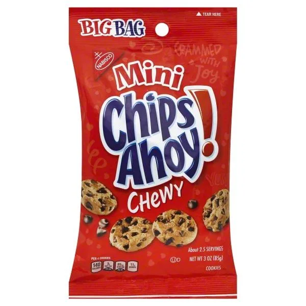 Nabisco Chips Ahoy! Cookies - Mini Chewy 1x3.000 Oz