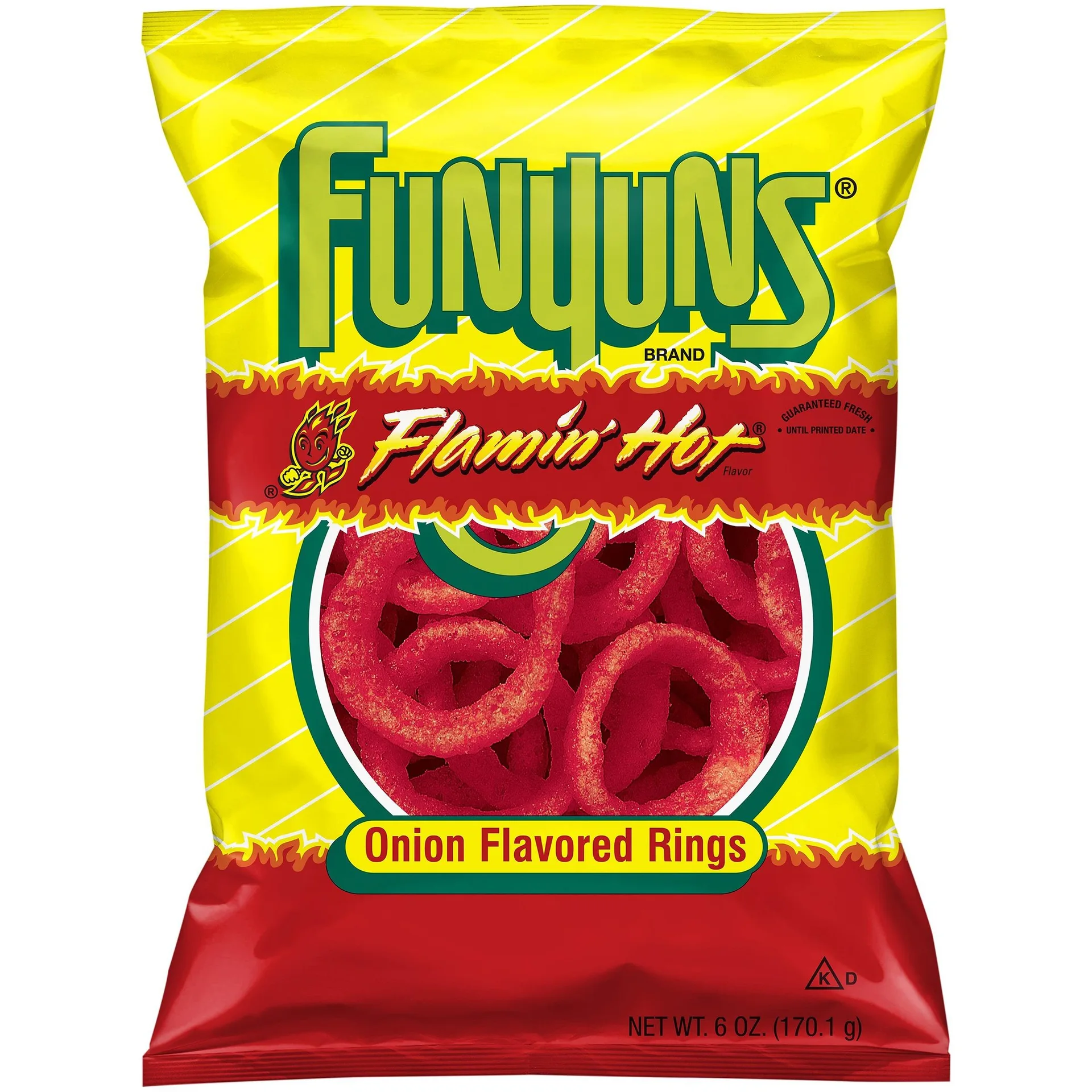 Funyuns 6.5 Oz Flamin' Hot Onion Flavored Rings
