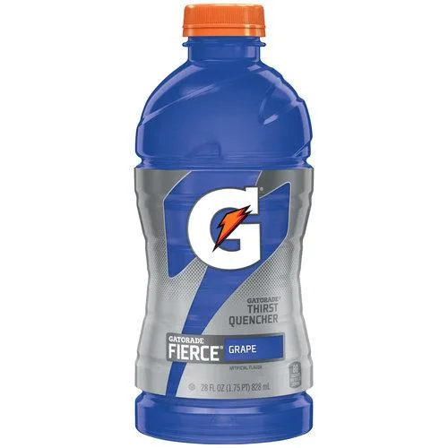 Gatorade Fierce Thirst Quencher, Grape - 28 Fl Oz