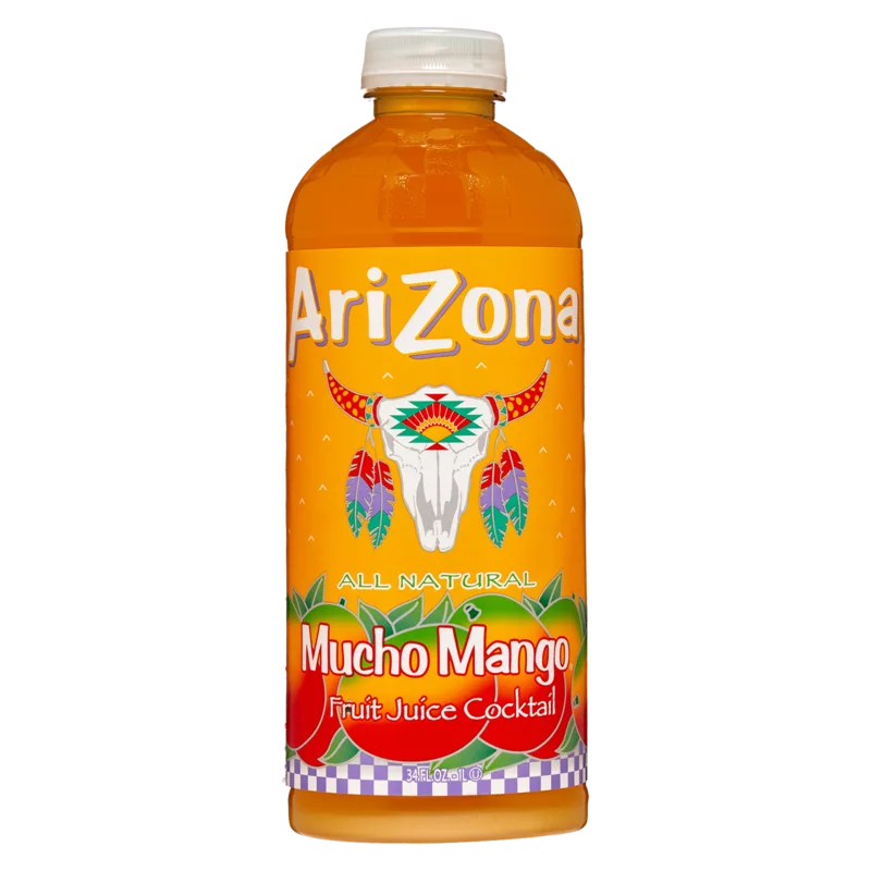 AriZona Mucho Mango Juice 34oz Btl