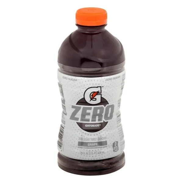 Gatorade Thirst Quencher, Zero Sugar Grape - 28.0 Oz