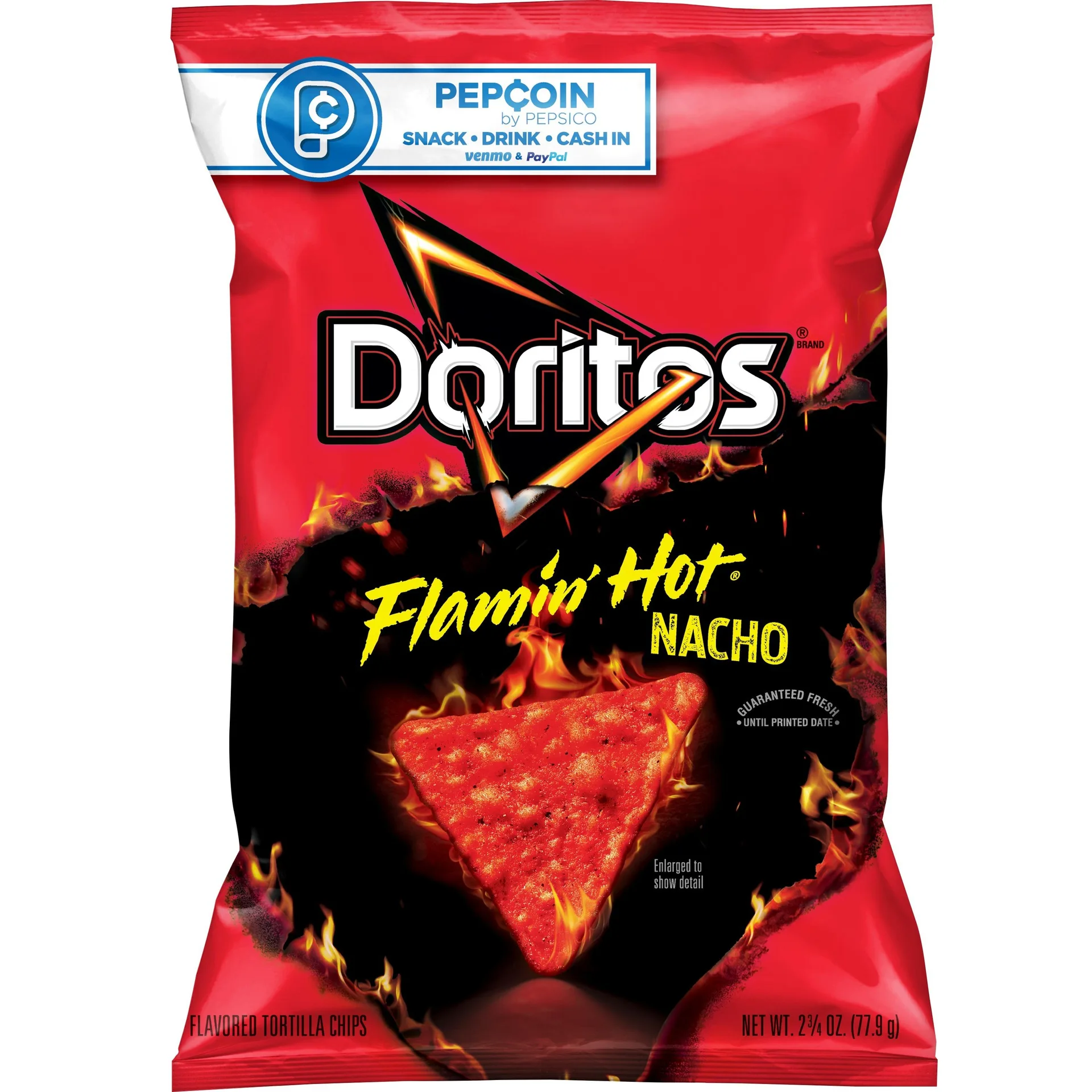 Doritos Tortilla Chips Flamin' Hot Nacho - 2.75 OZ
