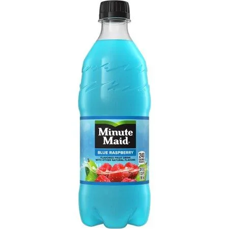Fuze Minute Maid Blue Raspberry 20oz Sgl