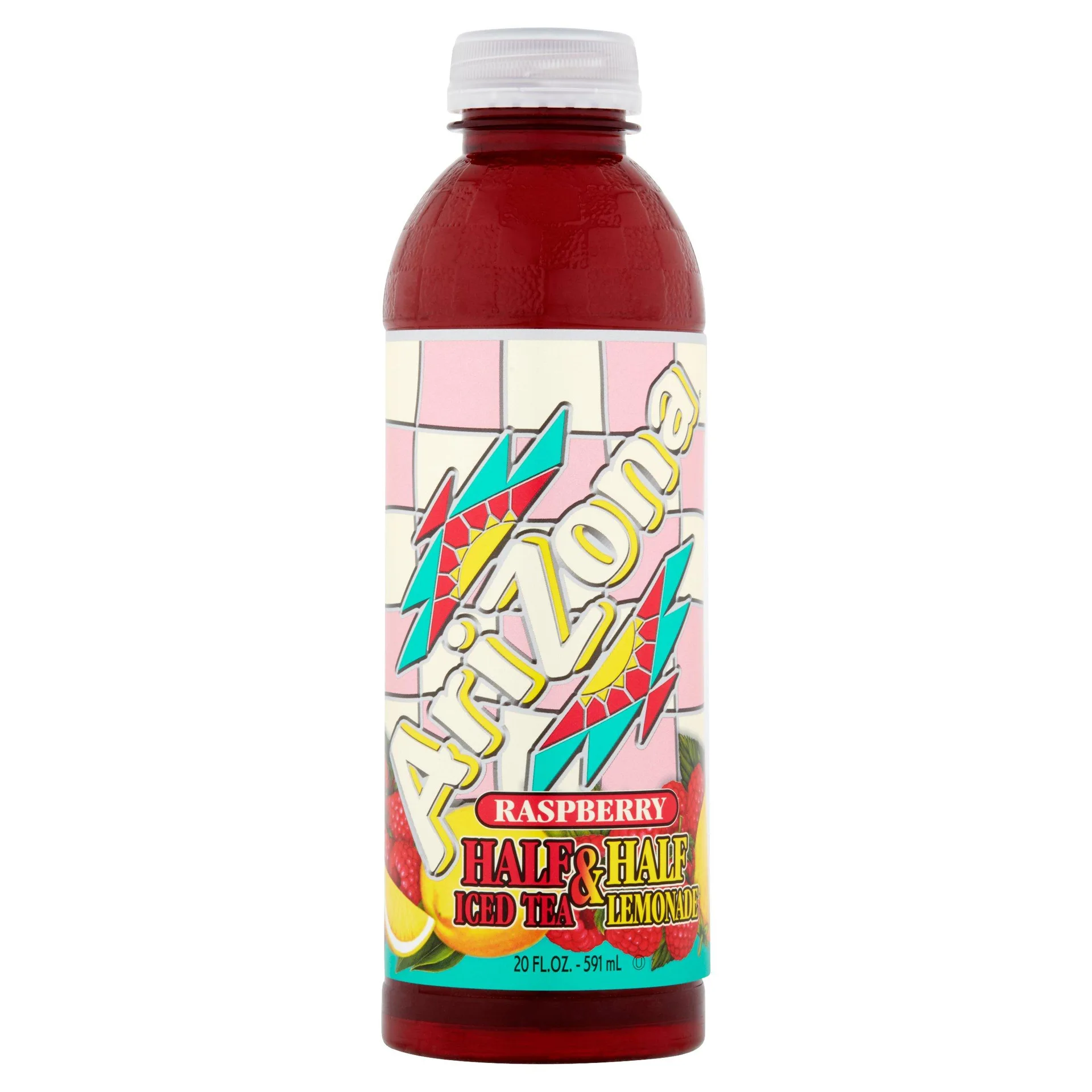 Arizona Raspberry Half & Half Iced Tea Lemonade - 20 Oz