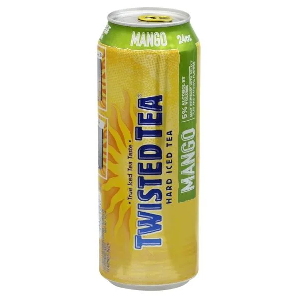 Twisted Tea Mango 24oz Can 5.0% ABV