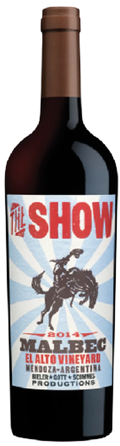 The Show Malbec Red Wine, 750mL Wine Bottle - from California - 750ml Bottle