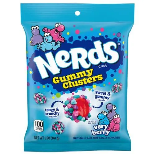 Nerds Gummy Clusters, Very Berry, 5oz