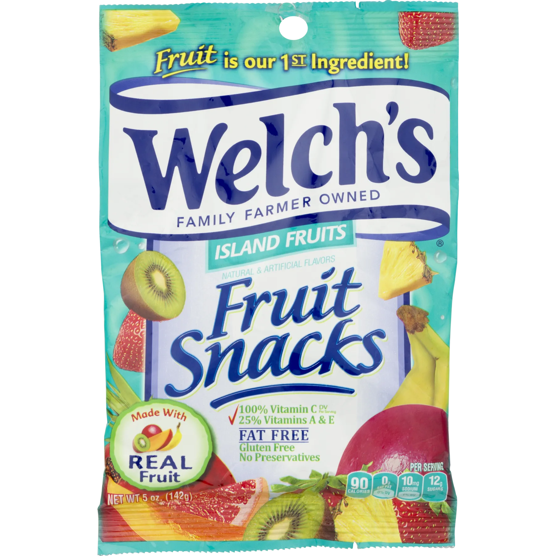 Welch S Island Fruits Fruit Snacks  5 Oz.