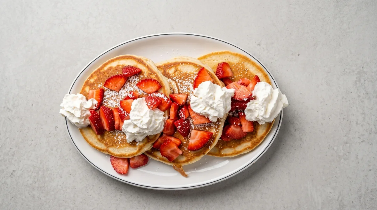 Strawberry Shortcake Pancakes