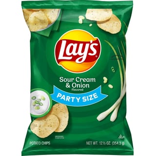 Lay's Sour Cream & Onion Potato Chips 12.5oz