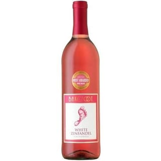 Barefoot Cellars White Zinfandel Wine - Pink from California - 750ml Bottle