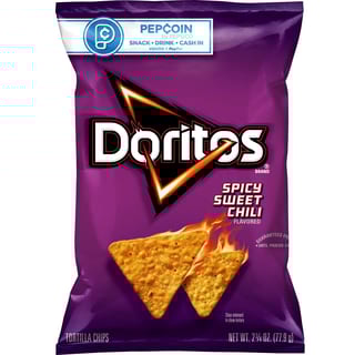 Doritos Tortilla Chips Spicy Sweet Chili - 2.75 Oz