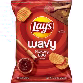 Lay's 7.75 Wavy BBQ Chips