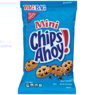 ! Mini Chocolate Chip Cookies 3 Oz Bagged