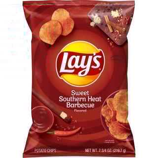 Potato Chips Sweet Southern Heat Barbecue