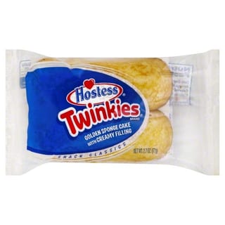 Hostess Twinkies Golden Sponge Cakes with Creamy Filling - 1.35 Oz X 2 Pack